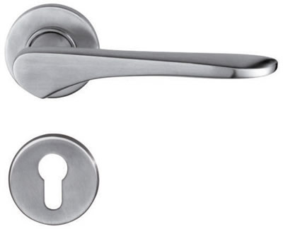 Solid Stainless Steel Lever Handle